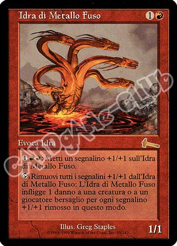 085 / 143 Idra di Metallo Fuso rara (IT) -NEAR MINT-