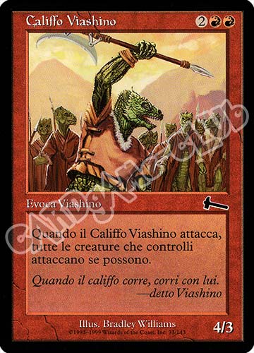 093 / 143 Califfo Viashino comune (IT) -NEAR MINT-