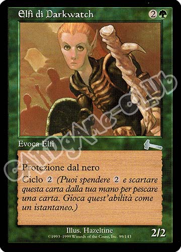 099 / 143 Elfi di Darkwatch non comune (IT) -NEAR MINT-