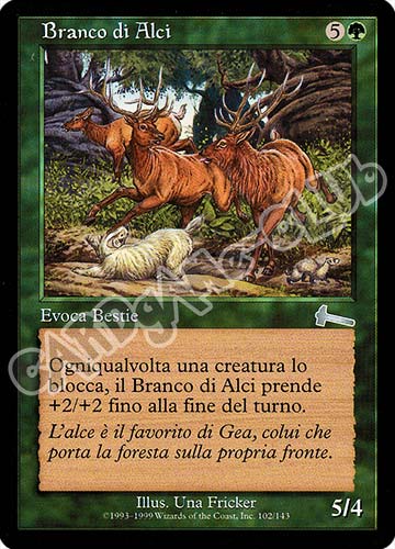 102 / 143 Branco di Alci non comune (IT) -NEAR MINT-