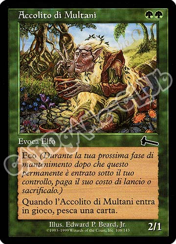 108 / 143 Accolito di Multani comune (IT) -NEAR MINT-