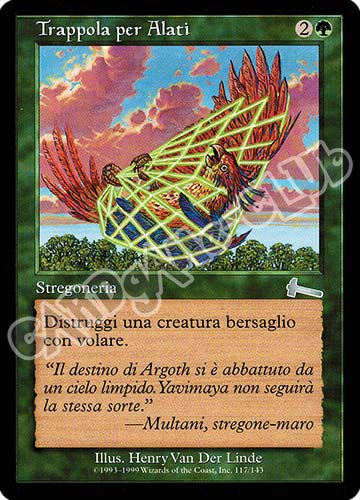 117 / 143 Trappola per Alati non comune (IT) -NEAR MINT-
