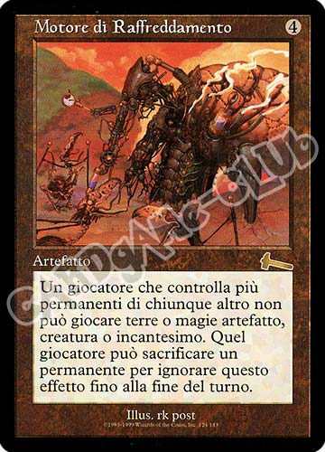 124 / 143 Motore di Raffreddamento rara (IT) -NEAR MINT-