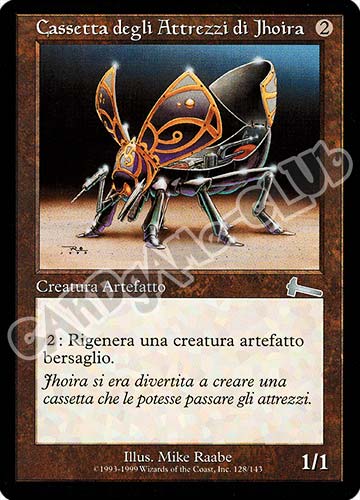 128 / 143 Cassetta degli Atrezzi di Jhoira non comune (IT) -NEAR MINT-