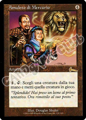 130 / 143 Amuleto di Mercurio rara (IT) -NEAR MINT-
