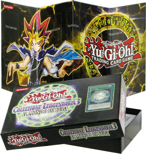 Plancia di gioco rigida con cofanetto Collezione Leggendaria 3: Il Mondo di Yugi (IT)