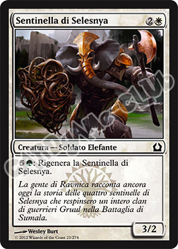 021 / 274 Sentinella di Selesnya comune (IT) -NEAR MINT-