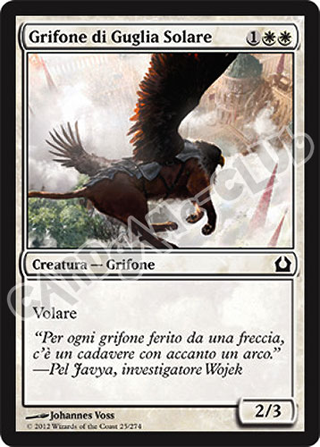 025 / 274 Grifone di Guglia Solare comune (IT) -NEAR MINT-