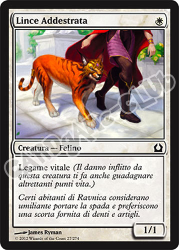 027 / 274 Lince Addestrata comune (IT) -NEAR MINT-