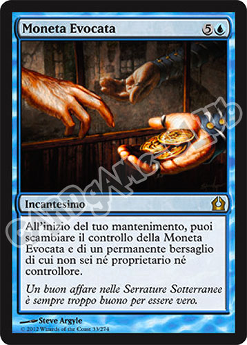 033 / 274 Moneta Evocata rara (IT) -NEAR MINT-