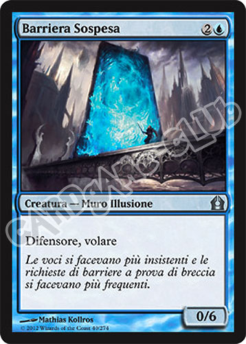 040 / 274 Barriera Sospesa non comune (IT) -NEAR MINT-