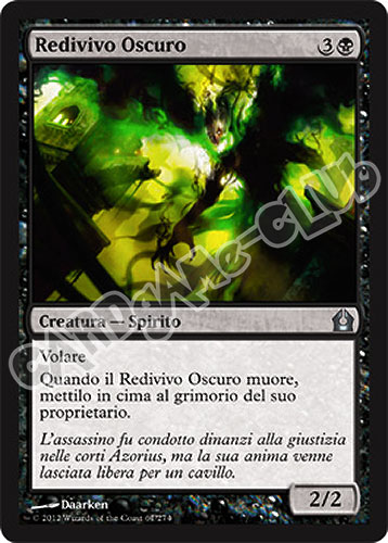 061 / 274 Redivivo Oscuro non comune (IT) -NEAR MINT-