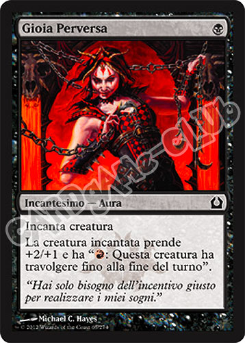 065 / 274 Gioia Perversa comune (IT) -NEAR MINT-