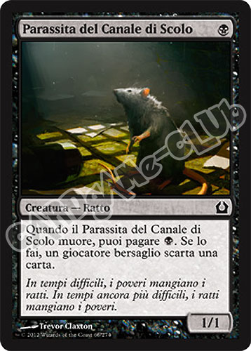 066 / 274 Parassita del Canale di Scolo comune (IT) -NEAR MINT-