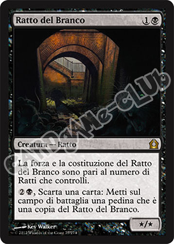 073 / 274 Ratto del Branco rara (IT) -NEAR MINT-