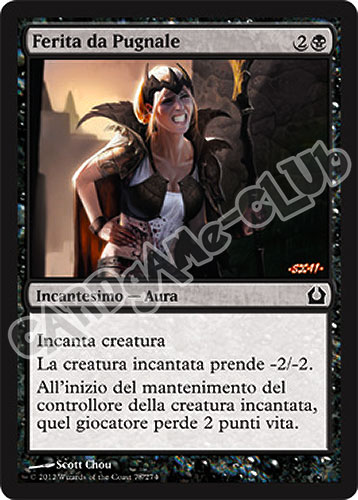078 / 274 Ferita da Pugnale comune (IT) -NEAR MINT-