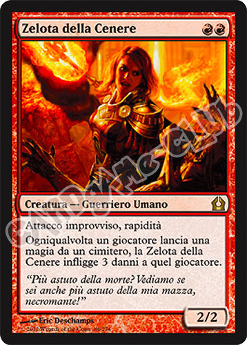 086 / 274 Zelota della Cenere rara (IT) -NEAR MINT-