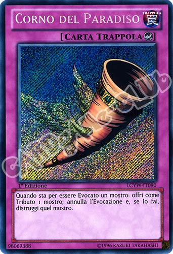 LCYW-IT090 Corno del Paradiso rara segreta 1a Edizione (IT) -NEAR MINT-