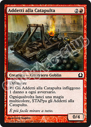 099 / 274 Addetti alla Catapulta comune (IT) -NEAR MINT-