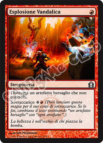 111 / 274 Esplosione Vandalica non comune (IT) -NEAR MINT-