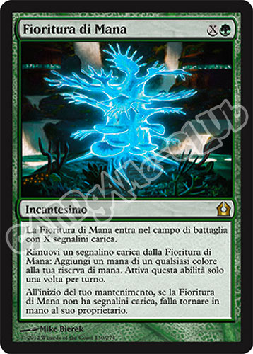 130 / 274 Fioritura di Mana rara (IT) -NEAR MINT-