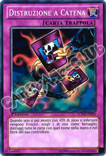 LCYW-IT094 Distruzione a Catena comune 1a Edizione (IT) -NEAR MINT-