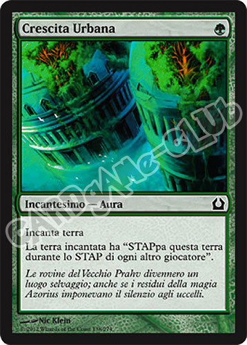 138 / 274 Crescita Urbana comune (IT) -NEAR MINT-