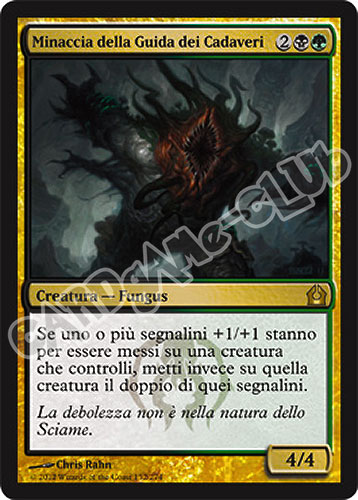 152 / 274 Minaccia della Guida dei Cadaveri rara (IT) -NEAR MINT-