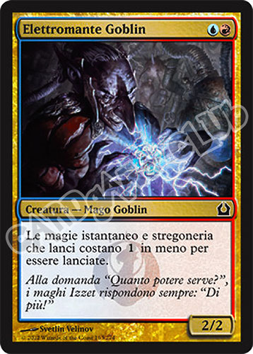 163 / 274 Elettromante Goblin comune (IT) -NEAR MINT-