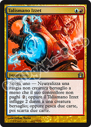 172 / 274 Talismano Izzet non comune (IT) -NEAR MINT-
