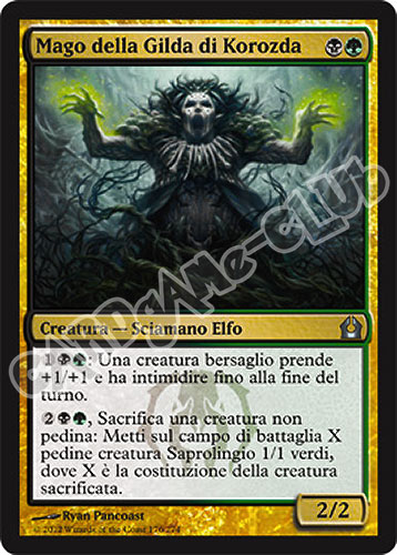 176 / 274 Mago della Gilda di Korozda non comune (IT) -NEAR MINT-