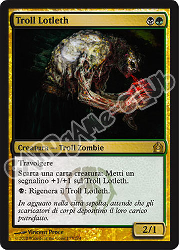 177 / 274 Troll Lotleth rara (IT) -NEAR MINT-