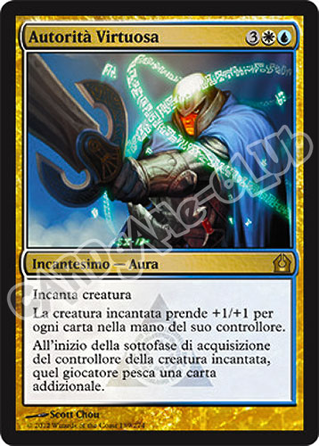 189 / 274 Autorita' Virtuosa rara (IT) -NEAR MINT-