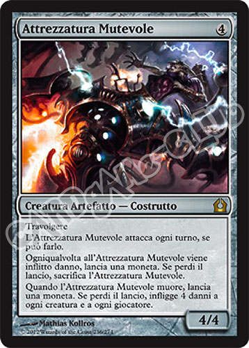 236 / 274 Attrezzatura Mutevole rara (IT) -NEAR MINT-