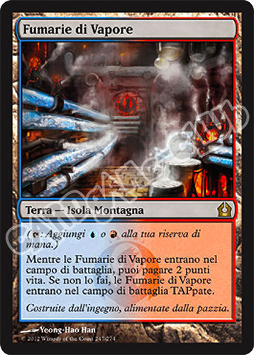 247 / 274 Fumarie di Vapore rara (IT) -NEAR MINT-