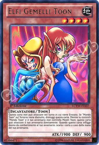 LCYW-IT107 Elfi Gemelli Toon rara 1a Edizione (IT) -NEAR MINT-