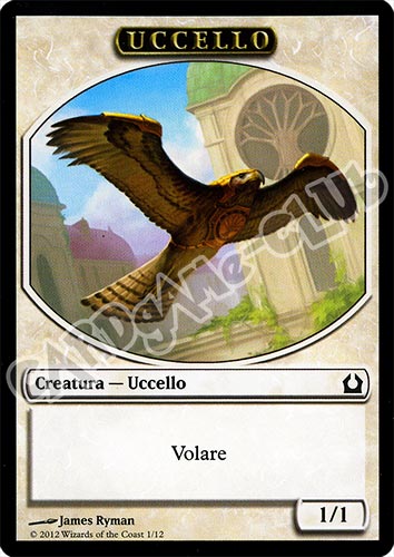 01 / 12 Uccello comune (IT) -NEAR MINT-