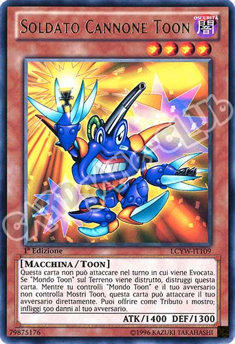LCYW-IT109 Soldato Cannone Toon rara 1a Edizione (IT) -NEAR MINT-