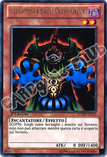 LCYW-IT112 Illusionista dagli Occhi Oscuri rara 1a Edizione (IT)  -GOOD-