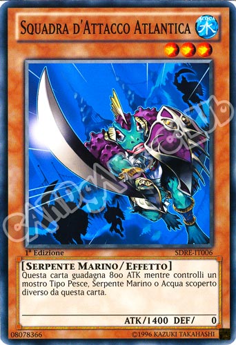 SDRE-IT006 Squadra d'Attacco Atlantica comune 1a Edizione (IT) -NEAR MINT-
