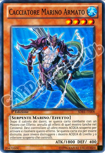 SDRE-IT008 Cacciatore Marino Armato comune 1a Edizione (IT) -NEAR MINT-