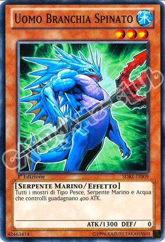 SDRE-IT009 Uomo Branchia Spinato comune 1a Edizione (IT) -NEAR MINT-