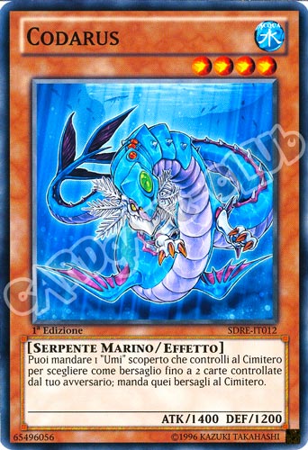 SDRE-IT012 Codarus comune 1a Edizione (IT) -NEAR MINT-