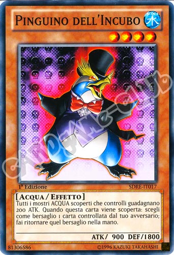 SDRE-IT017 Pinguino dell'Incubo comune 1a Edizione (IT) -NEAR MINT-