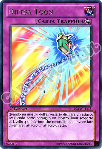 LCYW-IT118 Difesa Toon rara 1a Edizione (IT) -NEAR MINT-