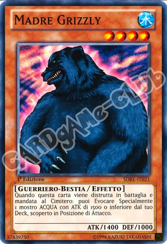 SDRE-IT021 Madre Grizzly comune 1a Edizione (IT) -NEAR MINT-