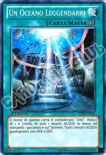 SDRE-IT024 Un Oceano Leggendario comune 1a Edizione (IT) -NEAR MINT-