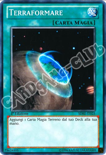 SDRE-IT025 Terraformare comune 1a Edizione (IT) -NEAR MINT-