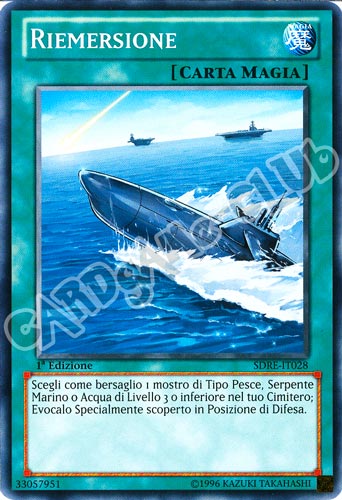 SDRE-IT028 Riemersione comune 1a Edizione (IT) -NEAR MINT-