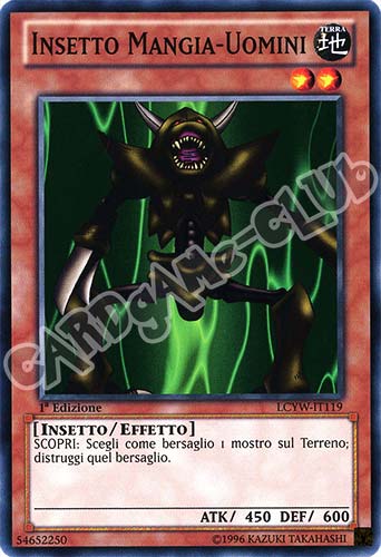 LCYW-IT119 Insett Mangia-Uomini comune 1a Edizione (IT) -NEAR MINT-